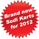 Brand new Sodi karts for 2012